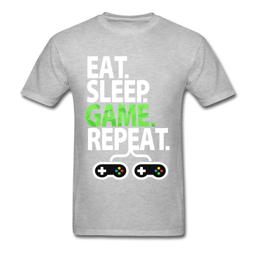 Gre Eat, Sleep, Game, Repeat Gamer T-Shirt