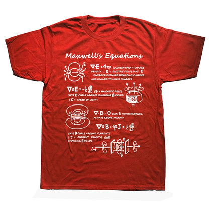 Red Maxwell's Equation T-Shirt
