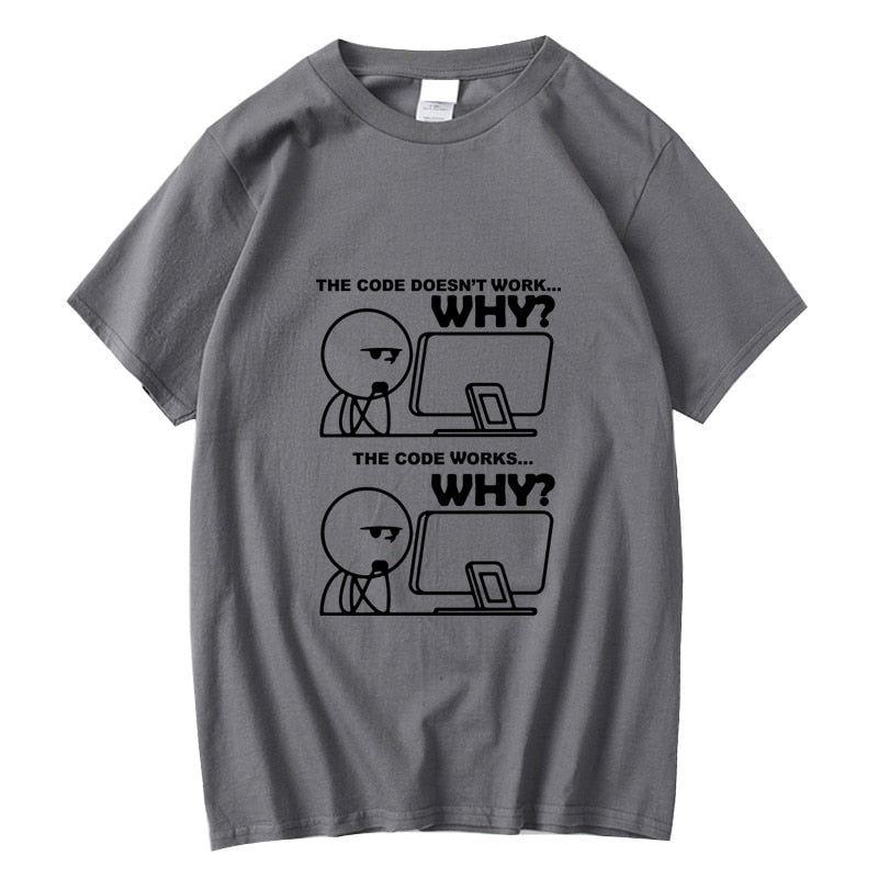 "The Code Doesn't Work. Why?" T-Shirt