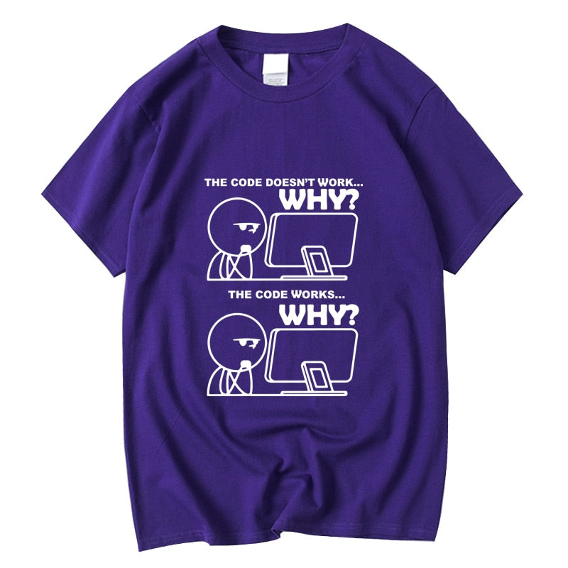 "The Code Doesn't Work. Why?" T-Shirt