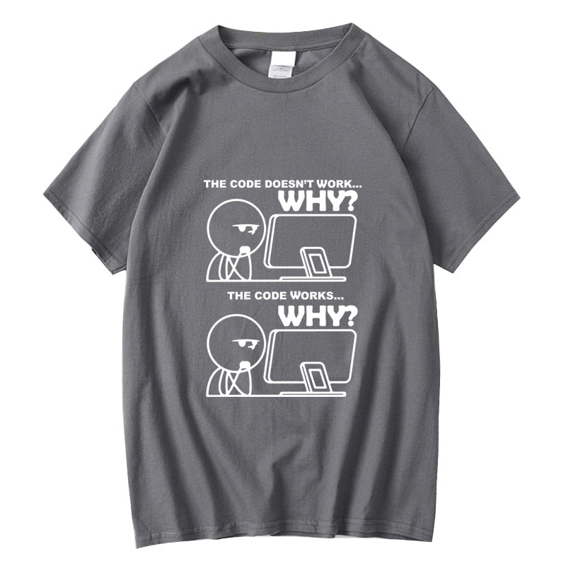 "The Code Doesn't Work. Why?" T-Shirt