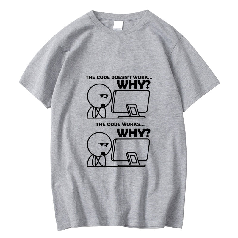 "The Code Doesn't Work. Why?" T-Shirt