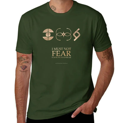 Army Green Mentat, Bene Gesserit and Fremen Crests T-Shirt