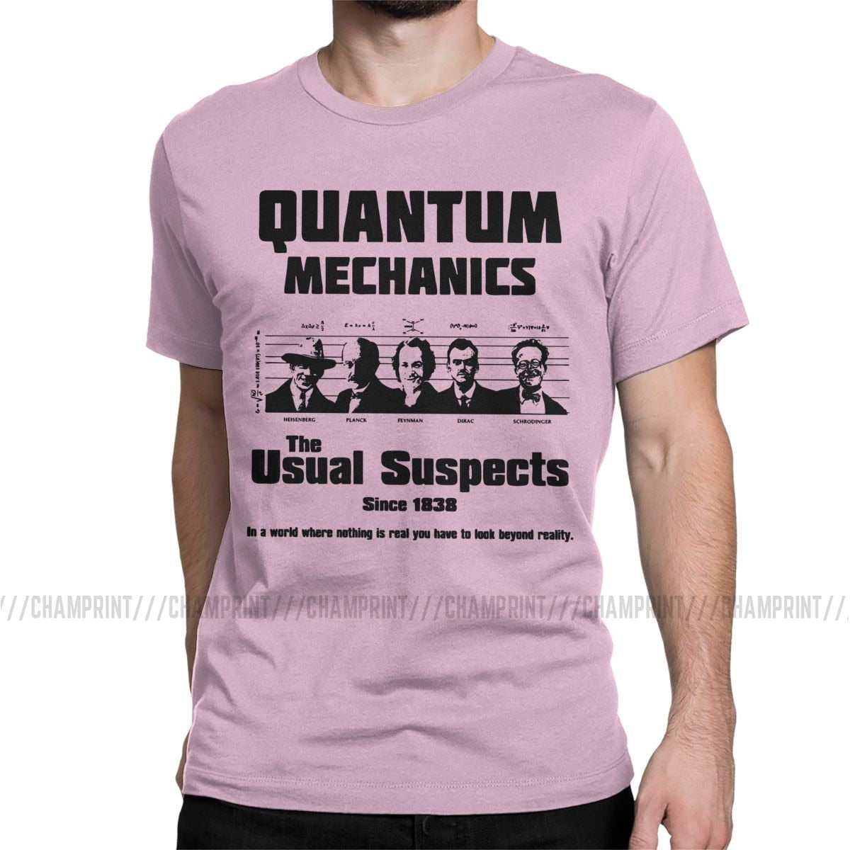 "The Usual Suspects" Quantum Mechanics T-Shirt