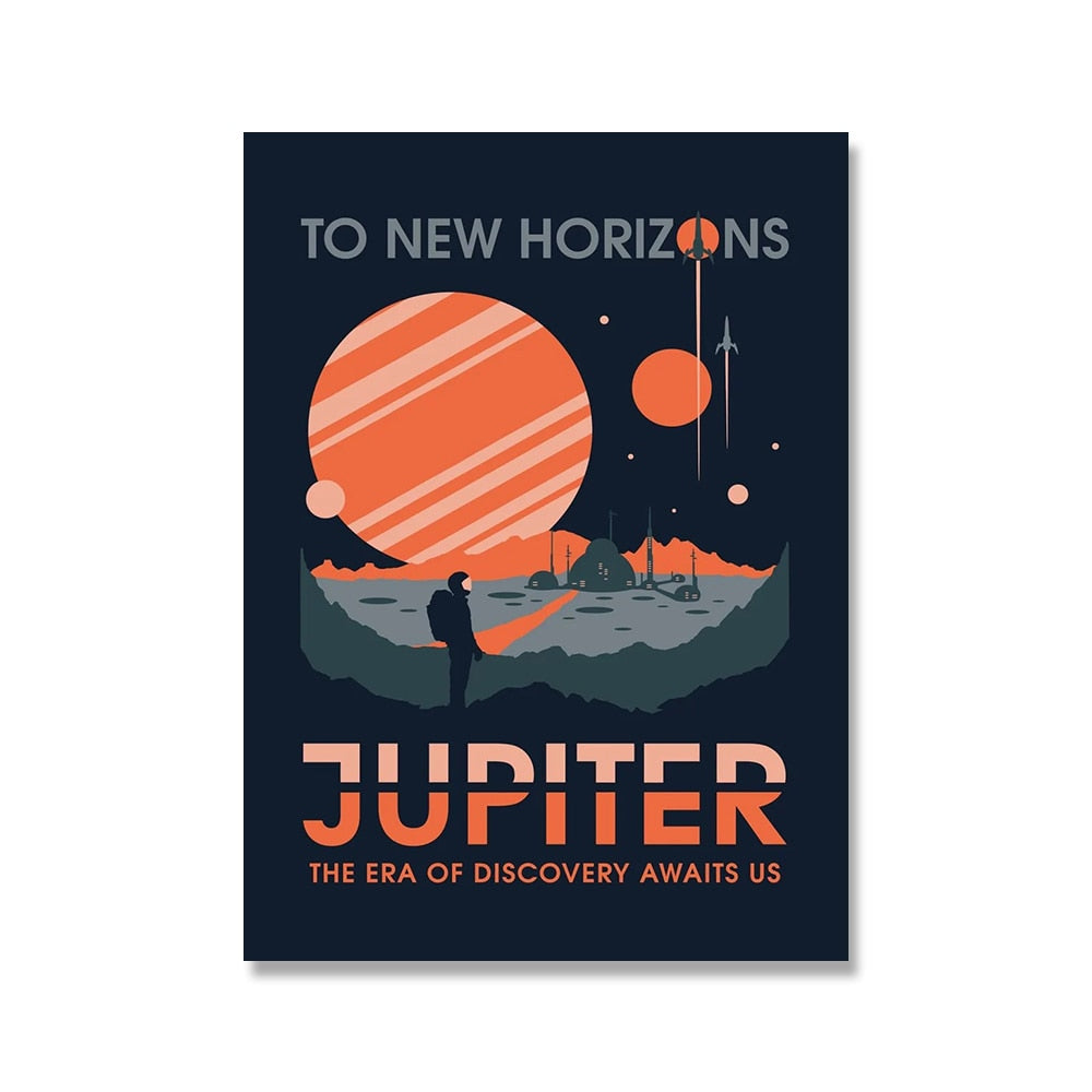Jupiter Canvas Oil Painting