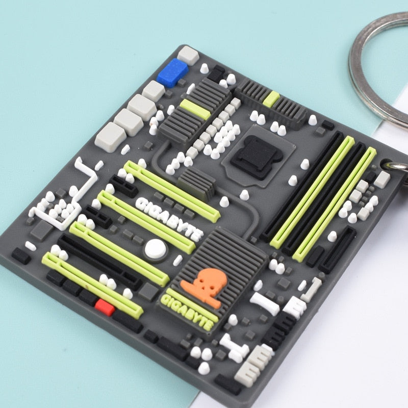 Motherboard Keychain