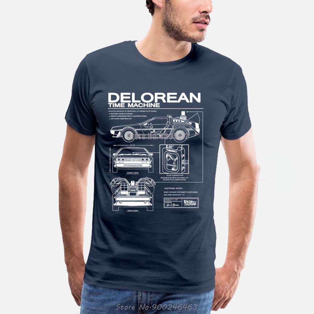 Time-Traveling Delorean T-Shirt