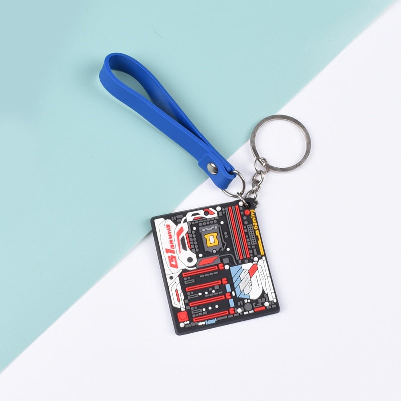Motherboard Keychain